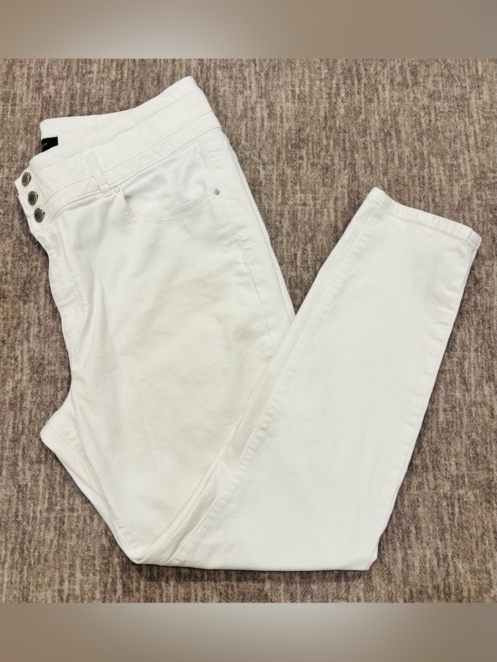 Ann Taylor Women's Skinny Jeans in White